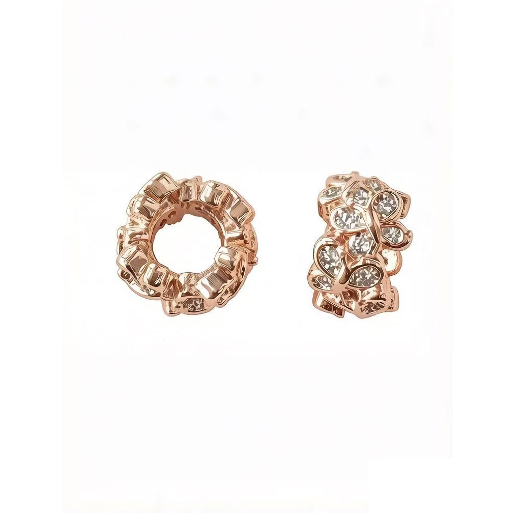 10Pcs Zircon Pave Copper Butte - Women Accessories Bracelet บทวิจารณ์และราคา
