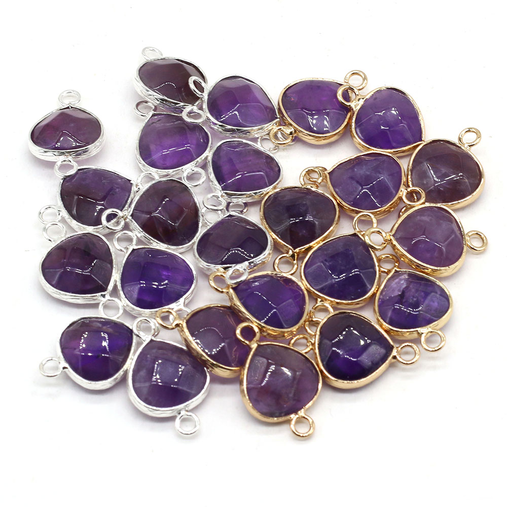 2pcs Natural Stone Connectors  - Women Accessories Bracelet บทวิจารณ์และราคา