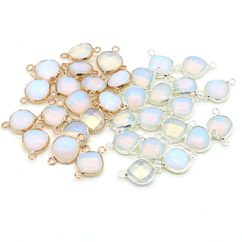 2pcs Natural Stone Connectors  - Women Accessories Bracelet บทวิจารณ์และราคา