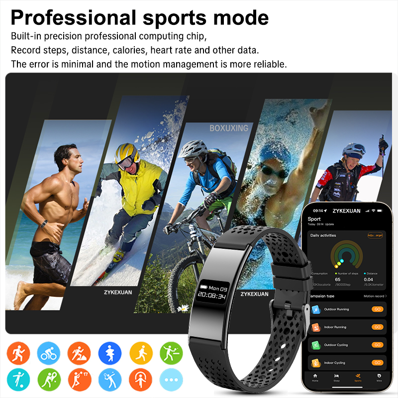 New Fitness Tracker Smart Brac - Women Accessories Display บทวิจารณ์และราคา