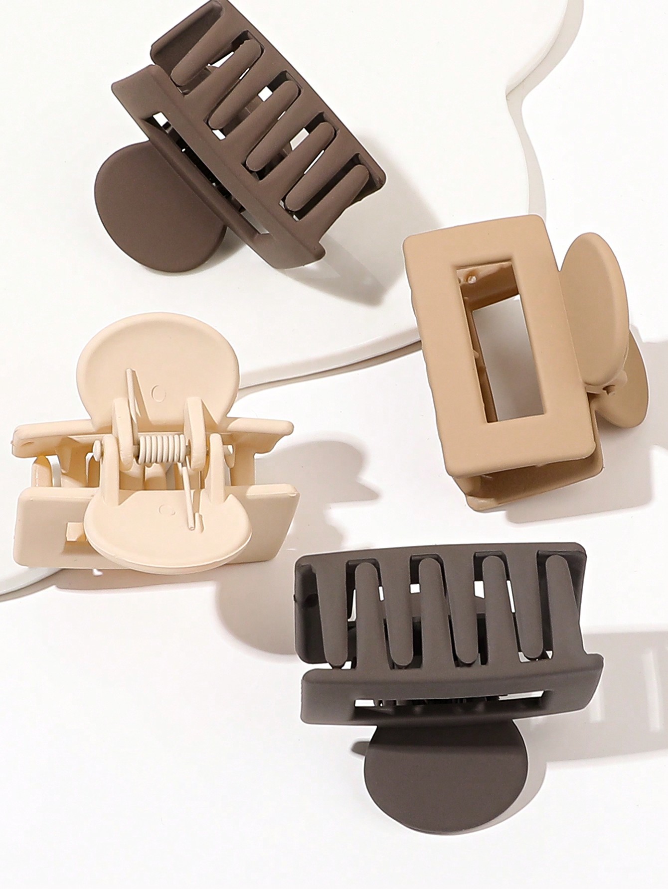 4Pcs Matte Hair Claw Clips for - Hair Claw Clip Set บทวิจารณ์และราคา