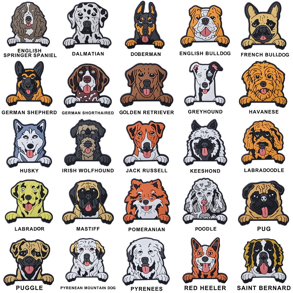 Cute Animal  Shoe Charms Dog S - Women'S Accessories For Crocs บทวิจารณ์และราคา