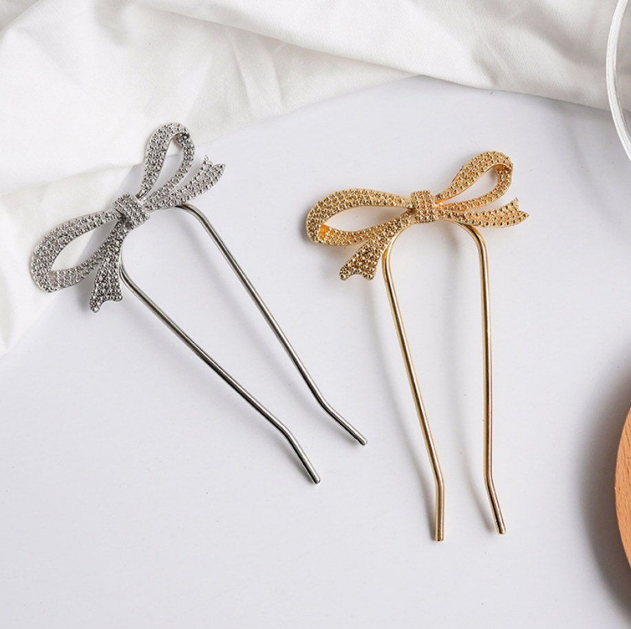 Elegant Women Bowknot Hairpins - Women'S Accessories Designer บทวิจารณ์และราคา