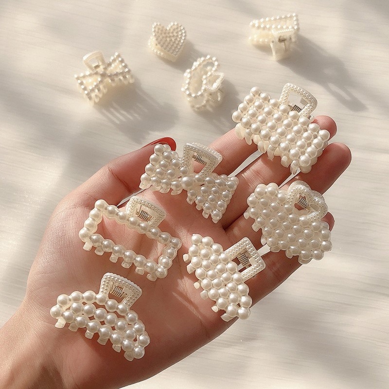 2026 New Women Elegant Pearl H - Hair Claw Clip Set บทวิจารณ์และราคา