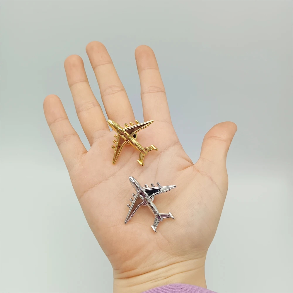Antonov An-225 Brooch Badge Ai - Brooch Pin Gold บทวิจารณ์และราคา