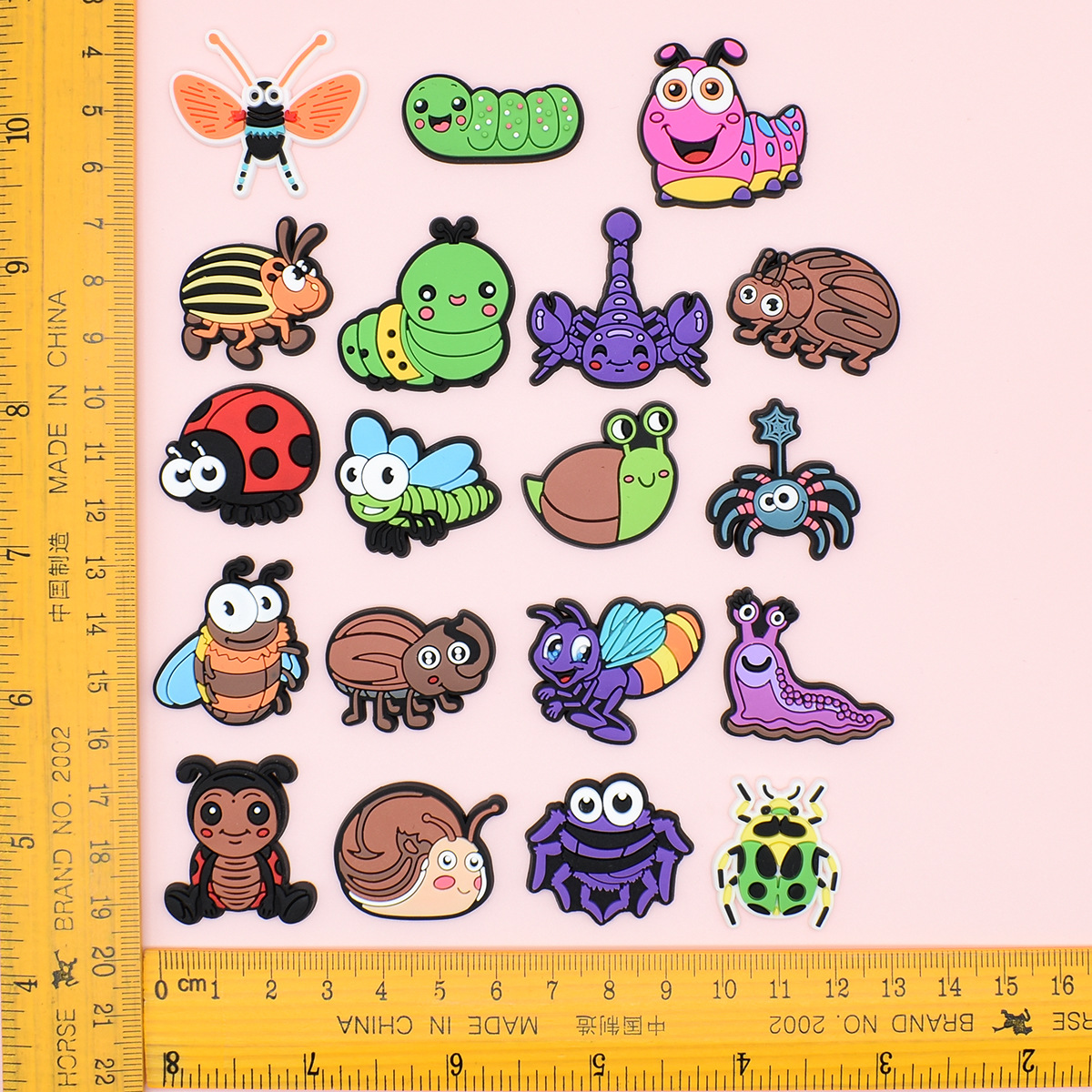 Cute Insect Shoe Charms for Cr - Women'S Accessories For Crocs บทวิจารณ์และราคา