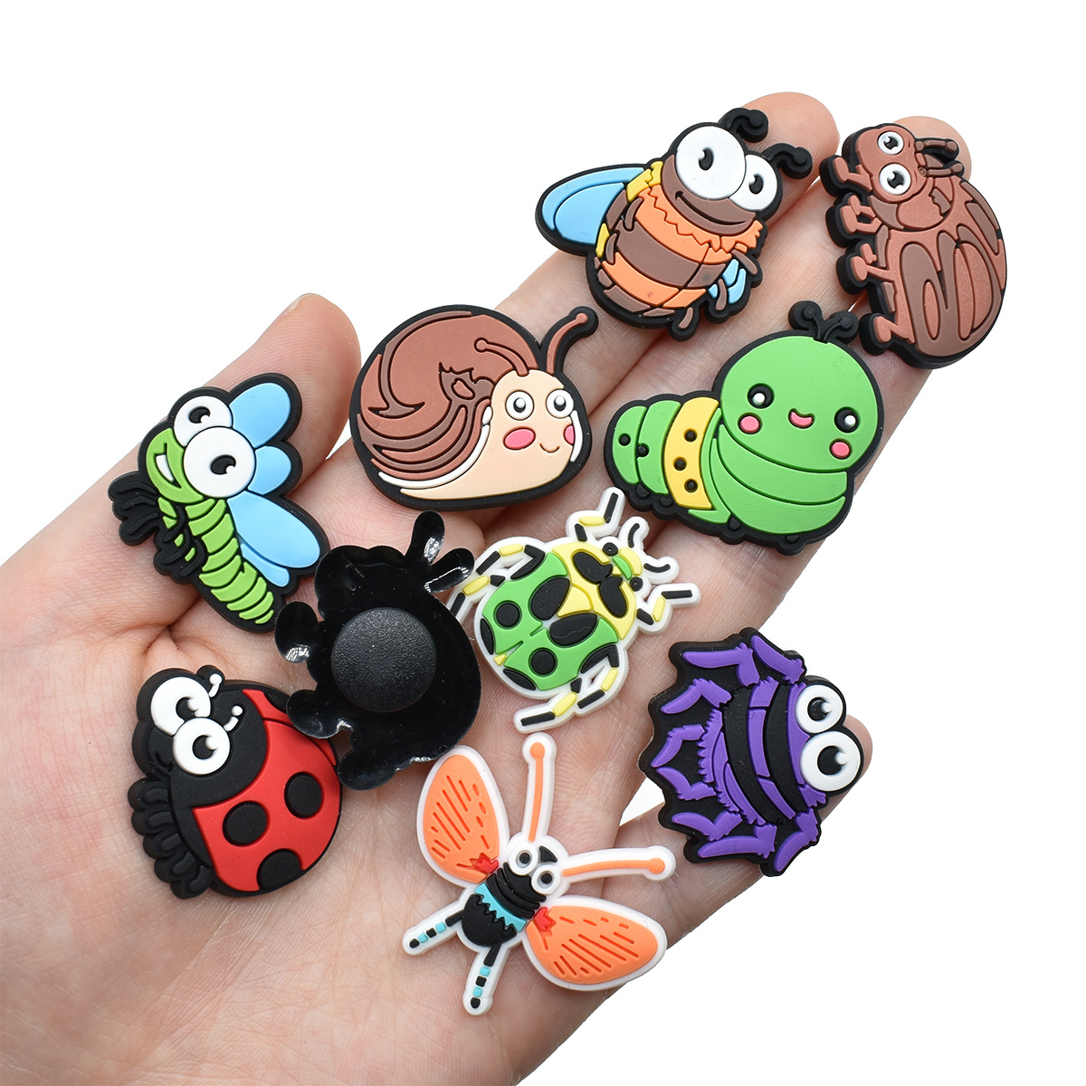 Cute Insect Shoe Charms for Cr - Women'S Accessories For Crocs บทวิจารณ์และราคา