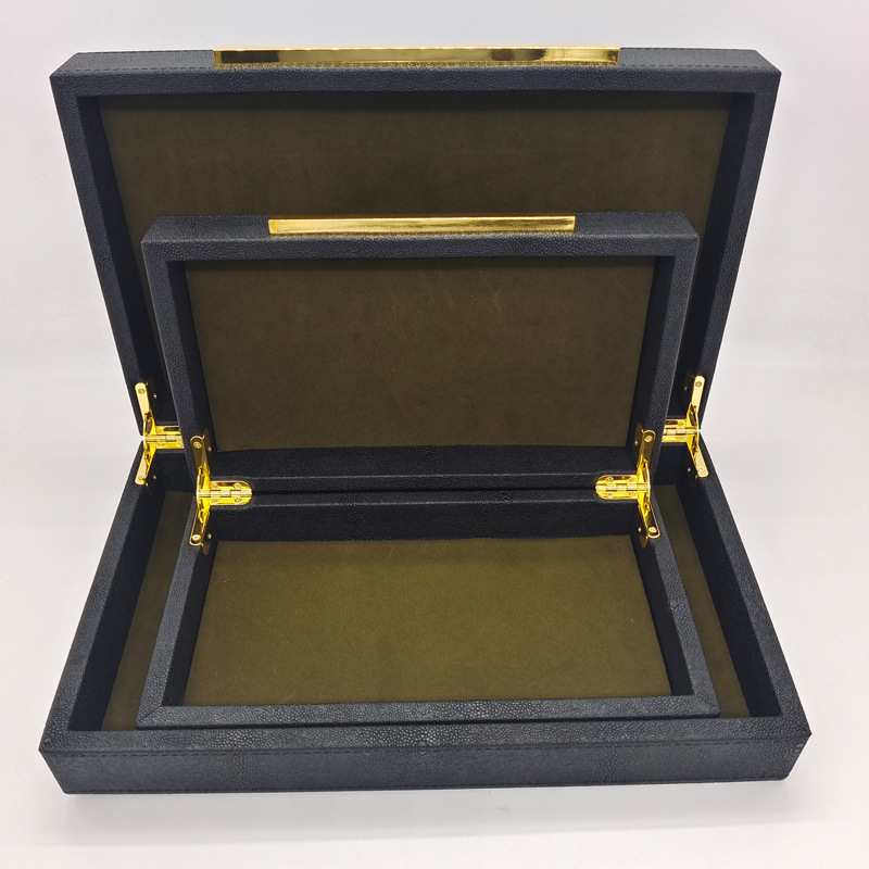 Velvet Jewelry Box Tray Neckla - Women Accessories Display บทวิจารณ์และราคา