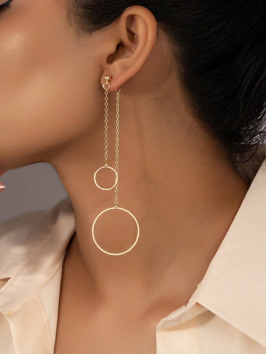 Tel Like 1 Pair Round Chain Pe - Women Accessories Chain บทวิจารณ์และราคา