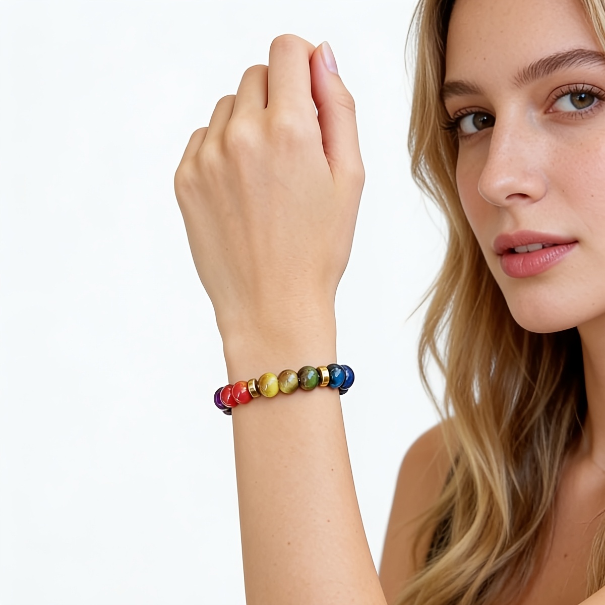 A seven-chakra yoga meditation - Women Accessories Bracelet บทวิจารณ์และราคา