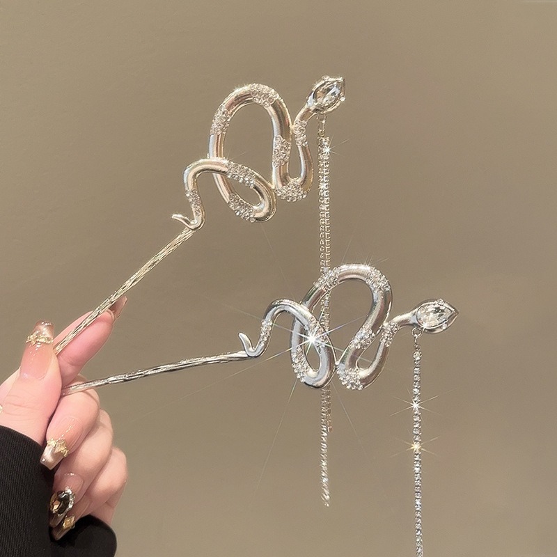 1pc Snake Hair Sticks Tone Ser - Women'S Accessories Designer บทวิจารณ์และราคา