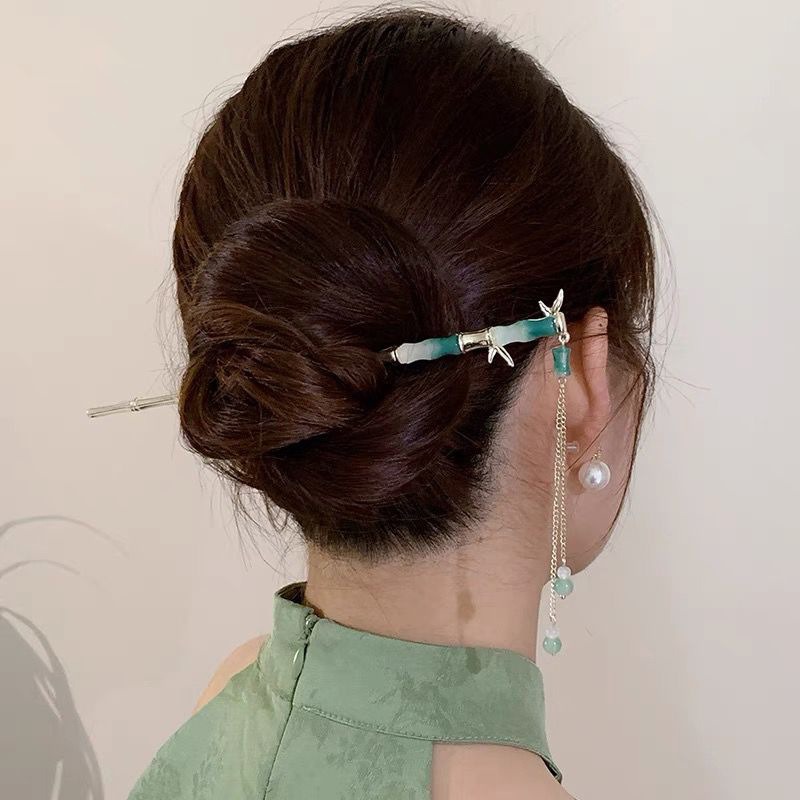 1pc Elegant Chinese Style Gree - Women'S Accessories Designer บทวิจารณ์และราคา