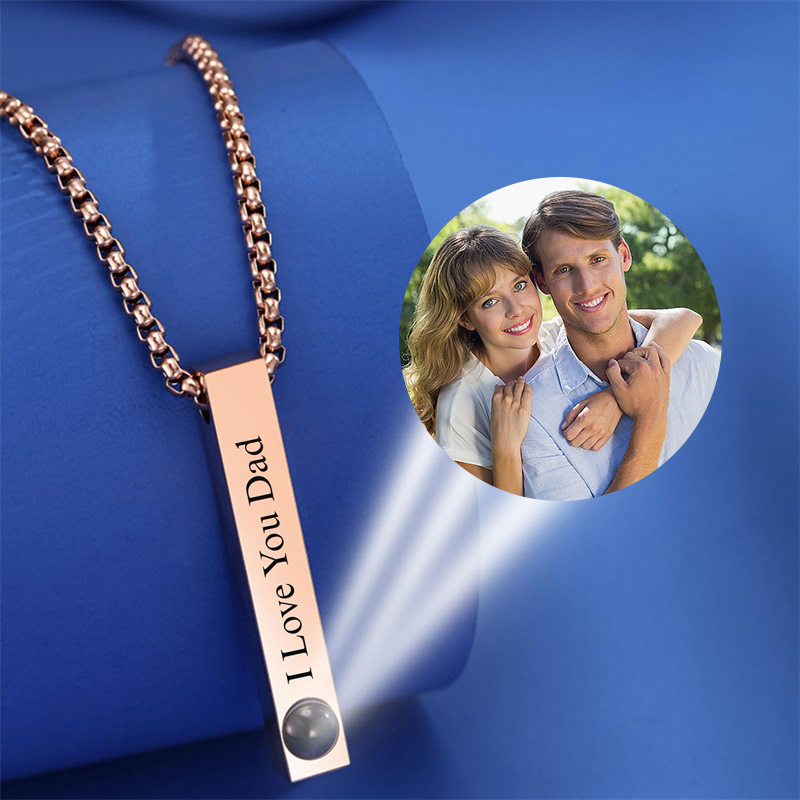 Custom Picture Name Necklace P - Women Accessories Gift Box บทวิจารณ์และราคา