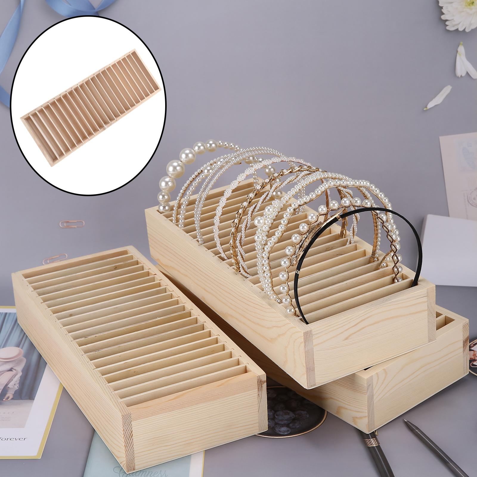 Wooden Headband Holder Hair Ac - Women Accessories Display บทวิจารณ์และราคา