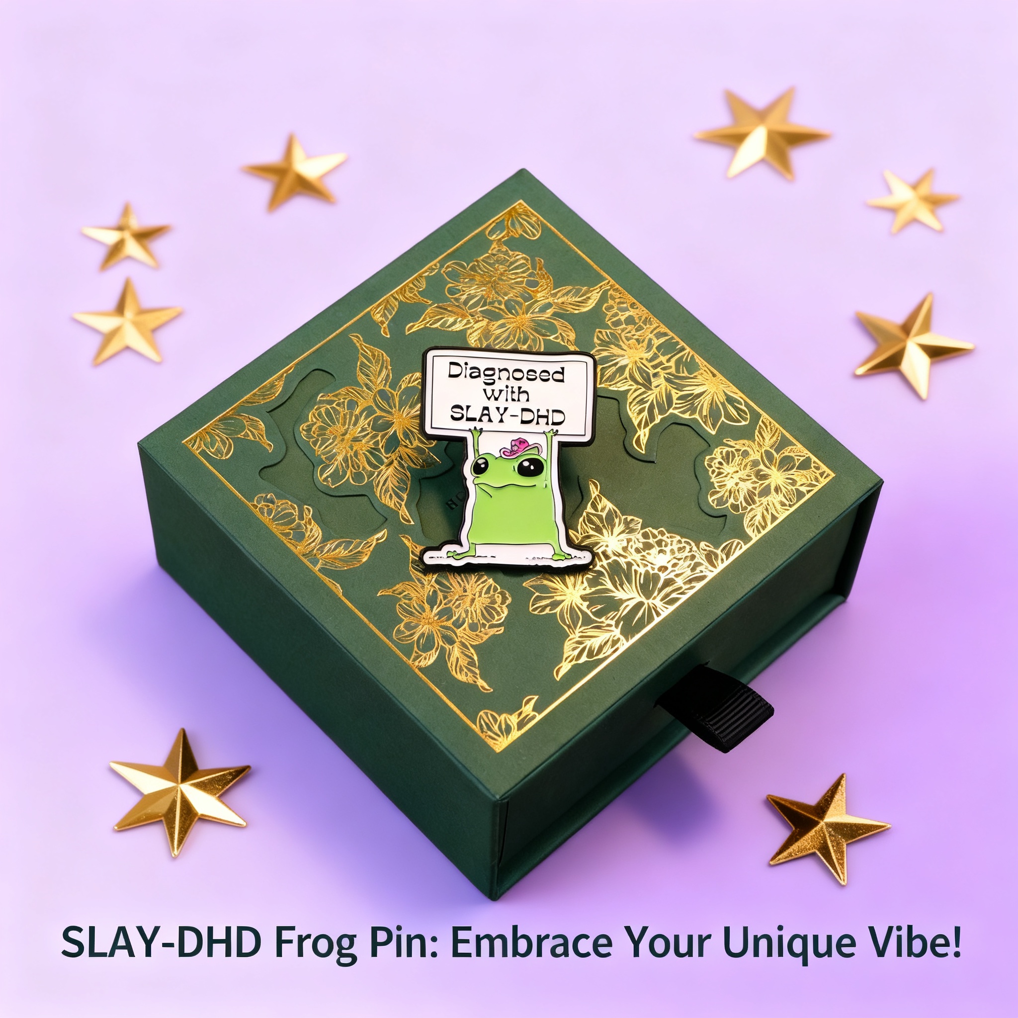 Frog Enamel Pin Badge for Wome - Women Accessories Gift Box บทวิจารณ์และราคา