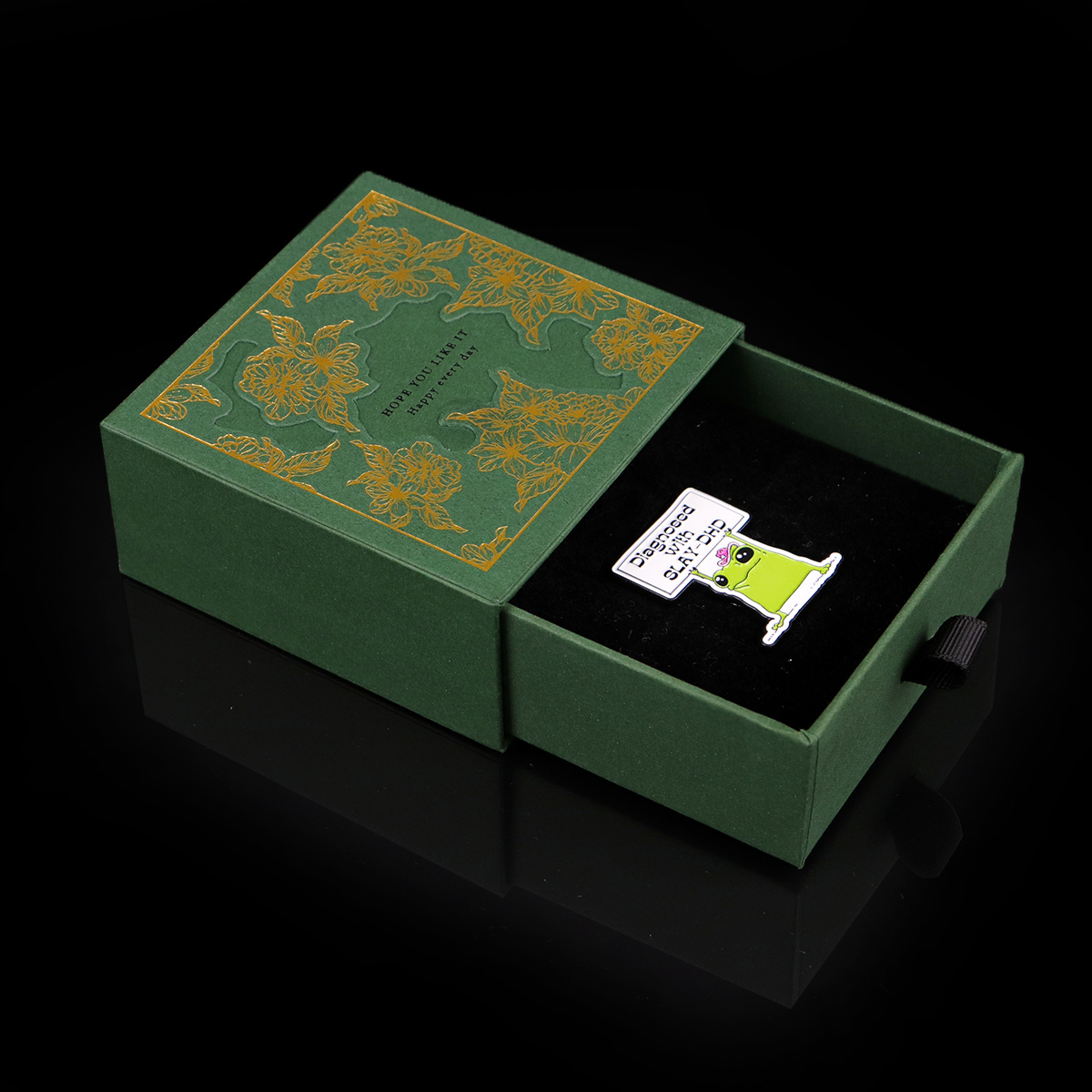 Frog Enamel Pin Badge for Wome - Women Accessories Gift Box บทวิจารณ์และราคา