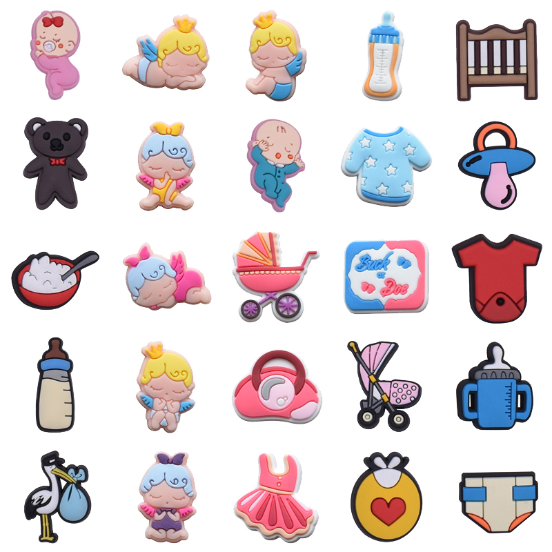 Newborn Shoe Charms for Crocs  - Women'S Accessories For Crocs บทวิจารณ์และราคา